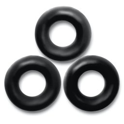 Oxballs Fat Willy Cockring 3-Pack - Black péniszgyűrű