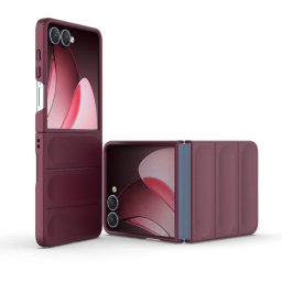 STEPS védő tok Samsung Galaxy Z Flip7 5G bordó készülékhez