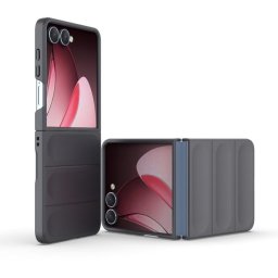 STEPS védőtok Samsung Galaxy Z Flip7 5G készülékhez, sötétszürke