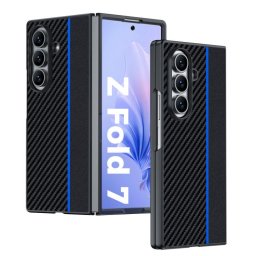 CARBON Védő tok Samsung Galaxy Z Fold7 5G BLACK BLUE készülékhez