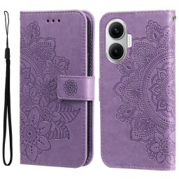 ART MANDALA Pénztárca tok Xiaomi Poco F7 készülékhez, lila