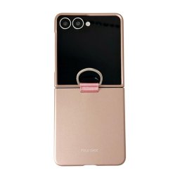 HOOK Védő tok tartóval Samsung Galaxy Z Flip7 5G rózsaszín-arany