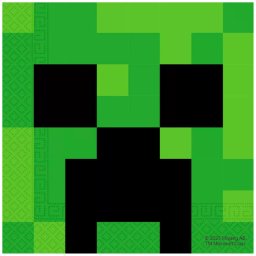 Minecraft szalvéta 20 DARABOS, 33x33 cm FSC Nr1