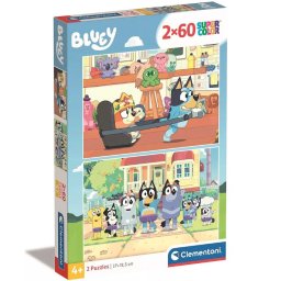 Bluey Imagination 2x60 db-os puzzle Clementoni
