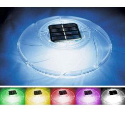 Bestway vízen úszó RGB ledes SOLAR medence világítás 58111