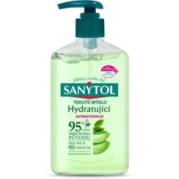 Folyékony szappan Sanytol hidratáló aloe és zöld tea 250ml