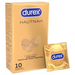 Durex Hautnah - extra vékony óvszer élethű érzéssel (10 db)