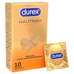 Durex Hautnah - latexmentes óvszer, természetes érzés (10 db)