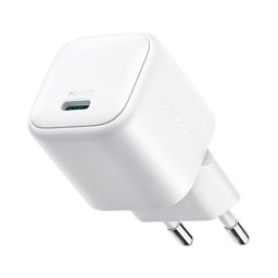 JOYROOM hálózati töltő Type-C aljzat (30W, GaN, PD gyorstöltő 3.0) FEHÉR