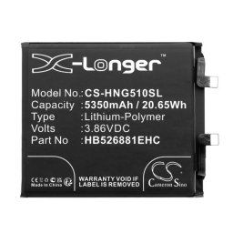 Huawei Honor Magic 5 Pro, Akkumulátor, 5350 mAh, Li-Polymer, Cameron Sino, kompatibilis