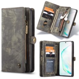 WALLET Védőtok pénztárcával 2 az 1-ben Samsung Galaxy S20 Plus fekete