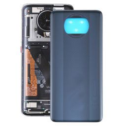 Hátlap (akkumulátor fedél) Xiaomi Poco X3 NFC / X3 Pro fekete