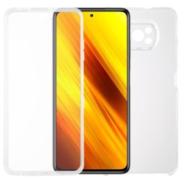 Kétoldalas védőburkolat Xiaomi Poco X3 NFC / X3 Pro átlátszó