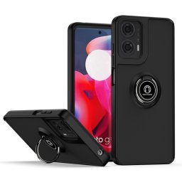 SHADOW Védőburkolat tartóval Motorola Moto G04 / G24 / G24 Power black