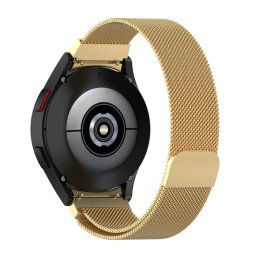 MILANESE Fém szíj a Samsung Galaxyhoz Watch FE arany