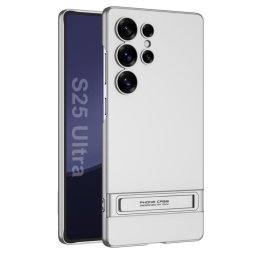 GKK TRIUMPH Ultravékony burkolat állvánnyal Samsung Galaxy S25 Ultra 5G SILVER