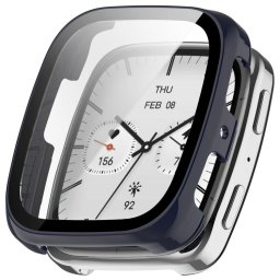 PC FULL COVER Műanyag tok üvegfóliával Amazfit Active 2 (Square) kék színhez
