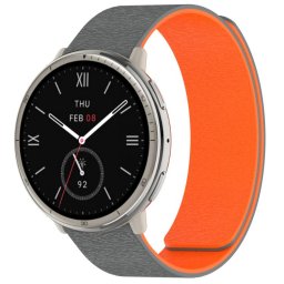 MAGNA-FLEX Csere szíj Amazfit Active 2 / Active 2 (Square) GREY-ORANGE