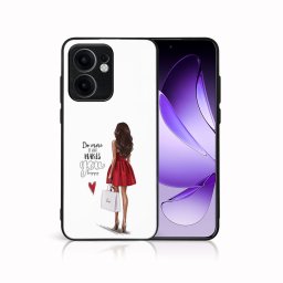 MY ART Védő tok Oppo Reno13 F 5G RED DRESS (137) készülékhez