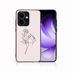 MY ART Védő tok Oppo Reno13 F 5G ROSE GIRL készülékhez (198)