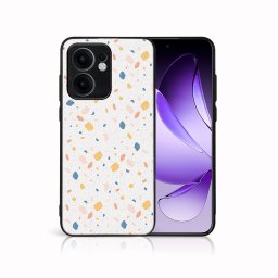 MY ART Védő tok Oppo Reno13 F 5G ORANGE TERRAZZO készülékhez (165)