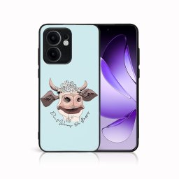 MY ART Védő tok Oppo Reno13 F 5G HAPPY COW (181) készülékhez