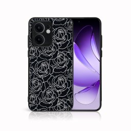 MY ART Védő tok Oppo Reno13 F 5G ROSES (172) készülékhez