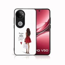 MY ART Védő tok Vivo V50 5G RED DRESS készülékhez (137)
