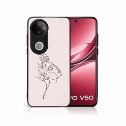 MY ART Védő tok Vivo V50 5G ROSE GIRL (198) készülékhez