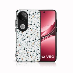 MY ART Védő tok Vivo V50 5G GREY TERRAZZO (163) készülékhez