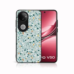MY ART Védő tok Vivo V50 5G BLUE TERRAZZO készülékhez (164)