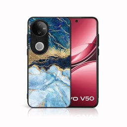 MY ART Védő tok Vivo V50 5G BLUE MARBLE (141) készülékhez
