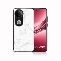 MY ART Védő tok Vivo V50 5G WHITE MARBLE készülékhez (144)
