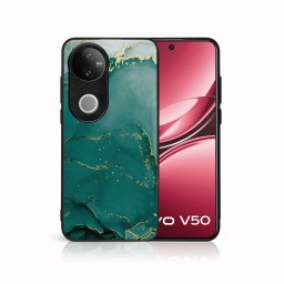 MY ART Védő tok Vivo V50 5G GREEN MARBLE készülékhez (145)
