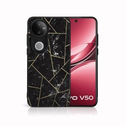 MY ART Védő tok Vivo V50 5G POLYGONAL (150) készülékhez