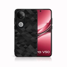 MY ART Védő tok Vivo V50 5G BLACK TRIANGLES (232) készülékhez