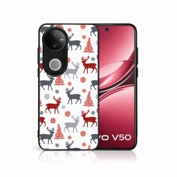 MY ART Tok karácsonyi dizájnnal Vivo V50 5G DEER (068)