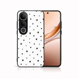 MY ART Védő tok Vivo V50 Lite BLACK HEARTS (167) készülékhez