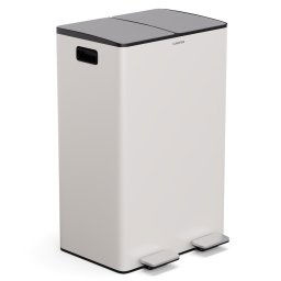 Klarstein EcoVista, hulladékgyűjtő komposztálóval, 60 l + 3 l/tároló, + komposztáló, Soft-Close (KG28-60L-crem)