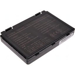 Akkumulátor T6 Power Asus K40, K41, K50, K51, K60, K61, K70, F52, F82, X5D, X70, 5200mAh, 58Wh, 6cellás, 5200mAh, 58Wh, 6cellás
