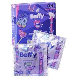 Beffy ultra vékony nyalókendő - latex óvókendő,(2 db)