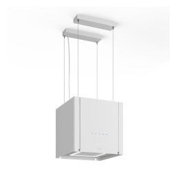 Klarstein Velaire páraelszívó 40 cm-es emelő funkcióval, Elegáns, minimalista, nagy teljesítményű, EEC A++, 601 m³/ó (UI0841G White)