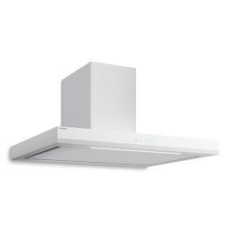 Klarstein Velaire páraelszívó, Elegáns, minimalista, nagy teljesítményű, A++ energiaosztály, 595 m³/h, 90 cm (UT0190G)
