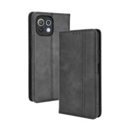 BUSINESS pénztárca huzat Xiaomi Mi 11 Lite / 11 Lite 5G / 11 Lite NE 5G fekete