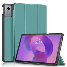 LEATHER Zárófedeles tok Lenovo Idea Tab készülékhez, zöld
