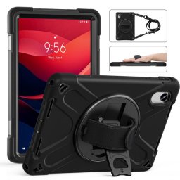 SOLID Strapabíró tok Lenovo Idea Tab készülékhez, fekete