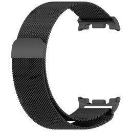 MILANESE Fém szíj Samsung Galaxy Watch8 / Watch8 Classic fekete színhez