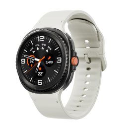 SILICONE Cserélhető szíj Samsung Galaxy Watch8 / Watch8 Classic bézs színhez