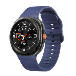 SILICONE Cserélhető szíj Samsung Galaxy Watch8 / Watch8 Classic sötétkékhez