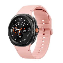 SILICONE Cserélhető szíj Samsung Galaxy Watch8 / Watch8 Classic rózsaszín